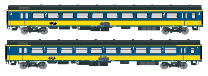 Exact-Train EX11063 - H0 - Personenwagen ICR Nachverkehr, NS, Ep. IV - Wagen 4